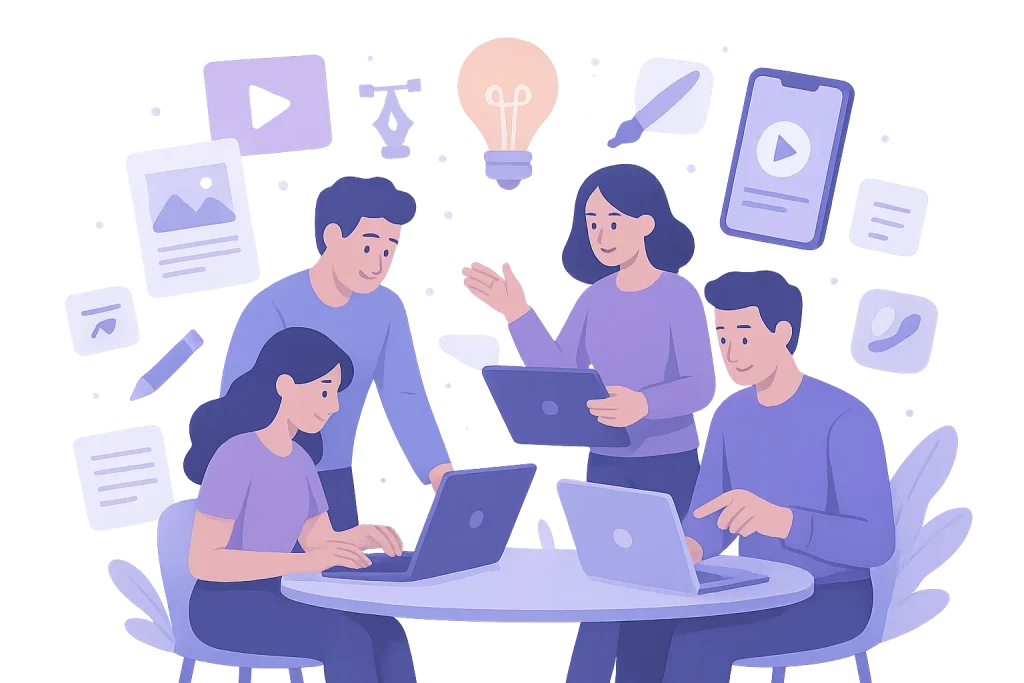 تولید محتوا